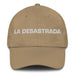 La Desastrada The Messy One Mexican Spanish Pride Gift Regalo Dad Hat Mexicada Khaki