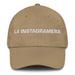 La Instagramera The Instagrammer Mexican Spanish Pride Gift Regalo Dad Hat Mexicada Khaki