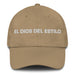 El Dios Del Estilo The Style Goddess / God Mexican Spanish Pride Gift Regalo Dad Hat Mexicada Khaki