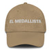 El Medallista The Medalist Mexican Spanish Pride Gift Regalo Dad Hat Mexicada Khaki