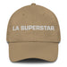 La Superstar The Superstar Mexican Spanish Pride Gift Regalo Dad Hat Mexicada Khaki