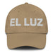 El Luz The Light Mexican Spanish Pride Gift Regalo Dad Hat Mexicada Khaki