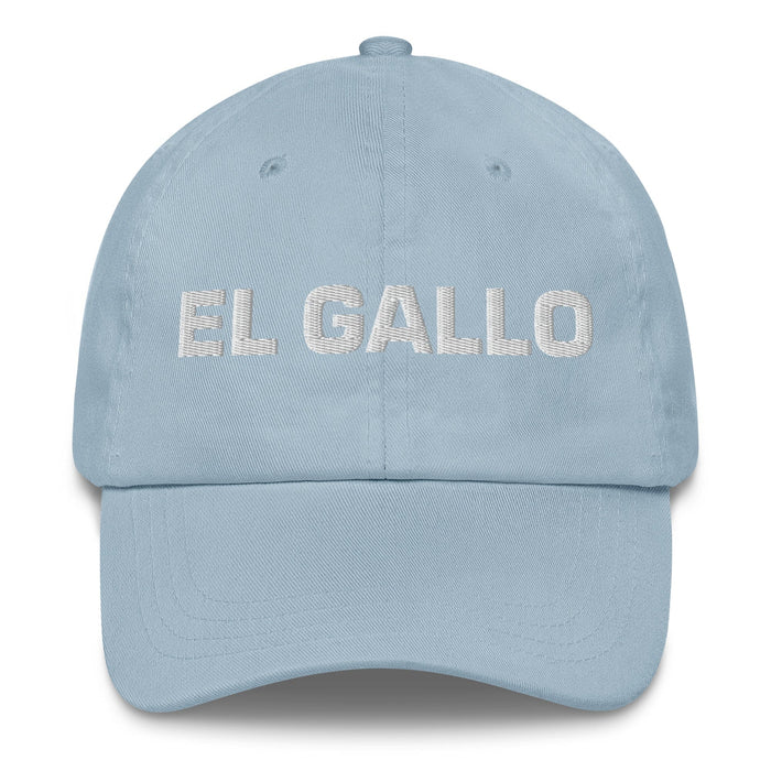 El Gallo Mexican Spanish Pride Gift Regalo Dad Hat Mexicada Light Blue