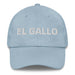 El Gallo Mexican Spanish Pride Gift Regalo Dad Hat Mexicada Light Blue