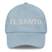 El Santo The Saint Mexican Spanish Pride Gift Regalo Dad Hat Mexicada Light Blue