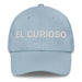 El Curioso The Curious One Mexican Spanish Pride Gift Regalo Dad Hat Mexicada Light Blue