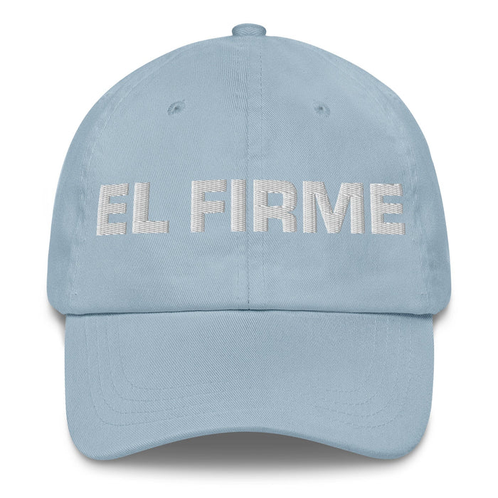 El Firme The Steadfast One Mexican Spanish Pride Gift Regalo Dad Hat Mexicada Light Blue