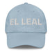 El Leal The Loyal One Mexican Spanish Pride Gift Regalo Dad Hat Mexicada Light Blue