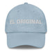 El Original The Original One Mexican Spanish Pride Gift Regalo Dad Hat Mexicada Light Blue