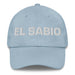 El Sabio The Wise One Mexican Spanish Pride Gift Regalo Dad Hat Mexicada Light Blue