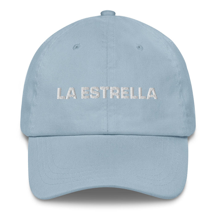 La Estrella The Star Mexican Spanish Pride Gift Regalo Dad Hat Mexicada Light Blue