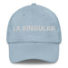 La Singular The Unique One Mexican Spanish Pride Gift Regalo Dad Hat Mexicada Light Blue