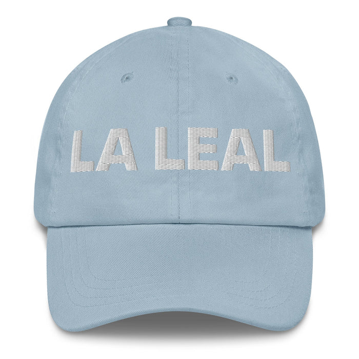 La Leal The Loyal One Mexican Spanish Pride Gift Regalo Dad Hat Mexicada Light Blue