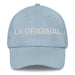 La Original The Original One Mexican Spanish Pride Gift Regalo Dad Hat Mexicada Light Blue