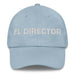 El Director The Director Mexican Spanish Pride Gift Regalo Dad Hat Mexicada Light Blue