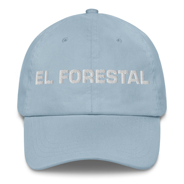 El Forestal The Forester Mexican Spanish Pride Gift Regalo Dad Hat Mexicada Light Blue