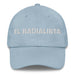 El Radialista The Radio Broadcaster Mexican Spanish Pride Gift Regalo Dad Hat Mexicada Light Blue