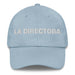 La Directora The Director Mexican Spanish Pride Gift Regalo Dad Hat Mexicada Light Blue