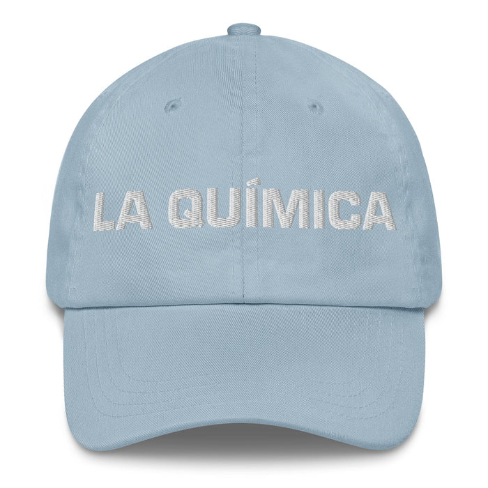 La Química The Chemist Mexican Spanish Pride Gift Regalo Dad Hat Mexicada Light Blue