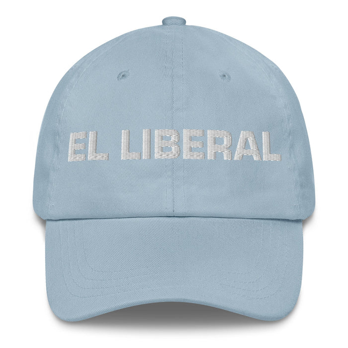 El Liberal The Liberal Mexican Spanish Pride Gift Regalo Dad Hat Mexicada Light Blue