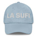 La Sufi The Sufi Mexican Spanish Pride Gift Regalo Dad Hat Mexicada Light Blue