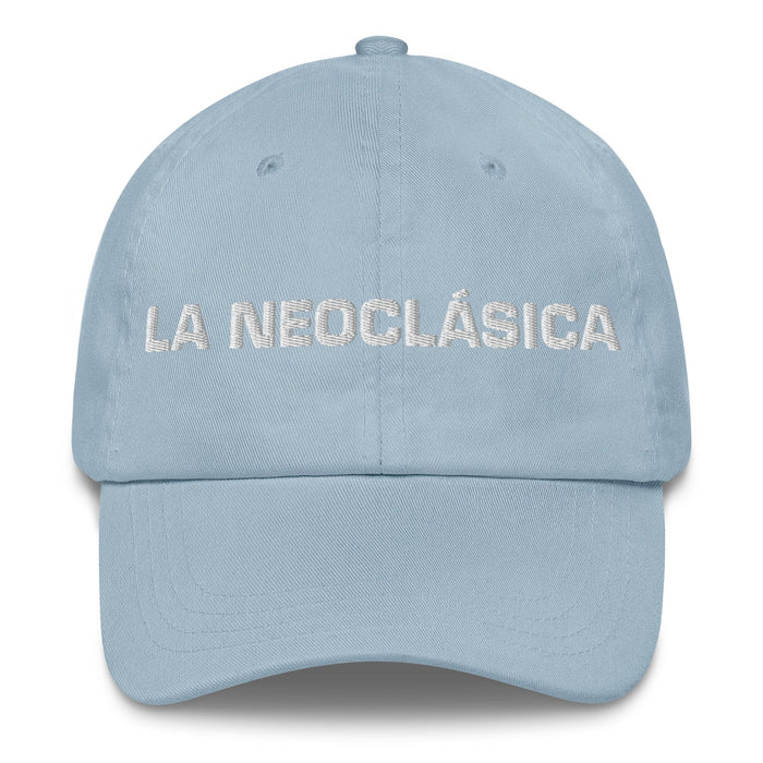 La Neoclásica The Neoclassic Mexican Spanish Pride Gift Regalo Dad Hat Mexicada Light Blue