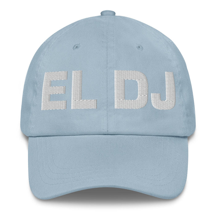 El Dj The Dj Mexican Spanish Pride Gift Regalo Dad Hat Mexicada Light Blue