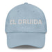 El Druida The Druid Mexican Spanish Pride Gift Regalo Dad Hat Mexicada Light Blue