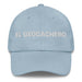 El Geocachero The Geocacher Mexican Spanish Pride Gift Regalo Dad Hat Mexicada Light Blue