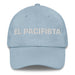 El Pacifista The Pacifist Mexican Spanish Pride Gift Regalo Dad Hat Mexicada Light Blue