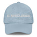 El Neoclásico The Neoclassic Mexican Spanish Pride Gift Regalo Dad Hat Mexicada Light Blue