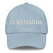 El Sanador The Healer Mexican Spanish Pride Gift Regalo Dad Hat Mexicada Light Blue