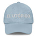 El Utópico The Utopian Mexican Spanish Pride Gift Regalo Dad Hat Mexicada Light Blue