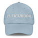 El Tatuador The Tattoo Artist Mexican Spanish Pride Gift Regalo Dad Hat Mexicada Light Blue