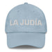 La Judía The Jew Mexican Spanish Pride Gift Regalo Dad Hat Mexicada Light Blue