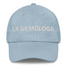 La Gemóloga The Gemologist Mexican Spanish Pride Gift Regalo Dad Hat Mexicada Light Blue