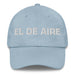 El De Aire The Air Sign Mexican Spanish Pride Gift Regalo Dad Hat Mexicada Light Blue