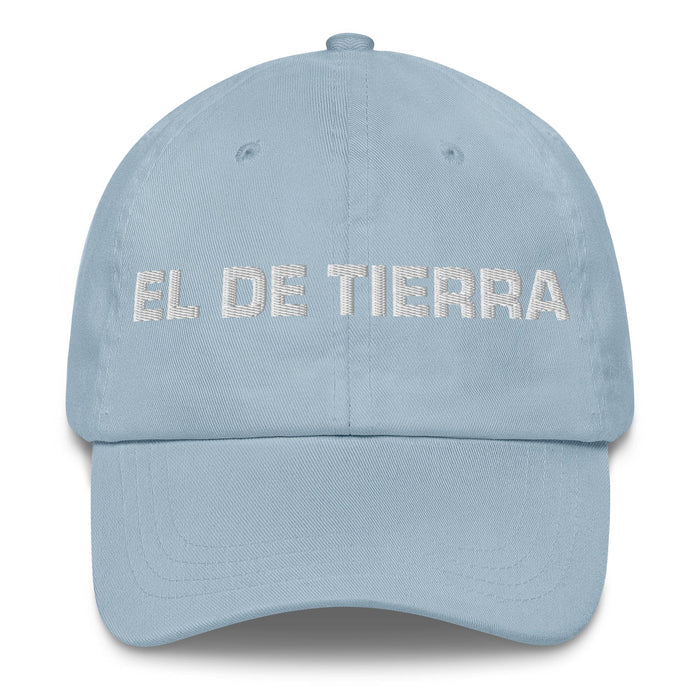 El De Tierra The Earth Sign Mexican Spanish Pride Gift Regalo Dad Hat Mexicada Light Blue