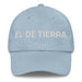 El De Tierra The Earth Sign Mexican Spanish Pride Gift Regalo Dad Hat Mexicada Light Blue