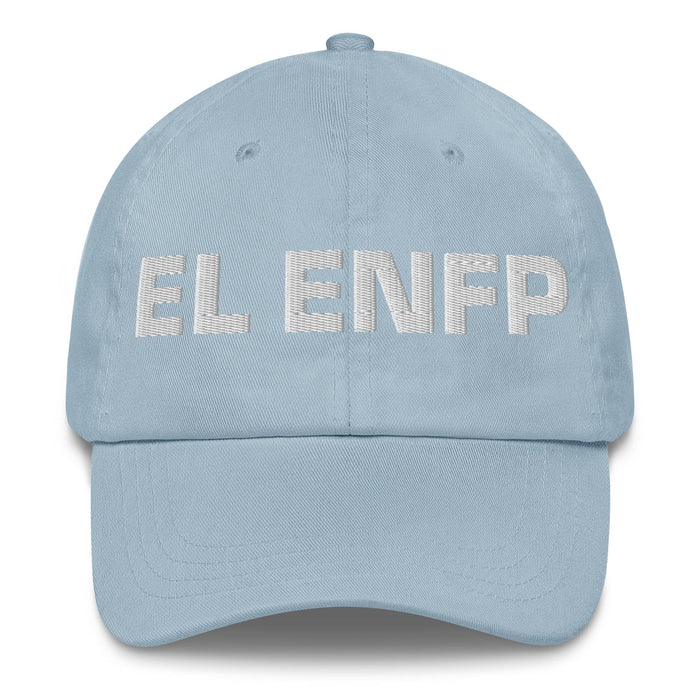 El Enfp The Campaigner Mexican Spanish Pride Gift Regalo Dad Hat Mexicada Light Blue