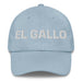 El Gallo The Rooster Mexican Spanish Pride Gift Regalo Dad Hat Mexicada Light Blue