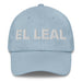 El Leal The Loyalist (Type 6) Mexican Spanish Pride Gift Regalo Dad Hat Mexicada Light Blue