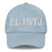 El Istj The Logistician Mexican Spanish Pride Gift Regalo Dad Hat Mexicada Light Blue