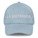 La Británica The British Mexican Spanish Pride Gift Regalo Dad Hat Mexicada Light Blue