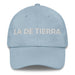 La De Tierra The Earth Sign Mexican Spanish Pride Gift Regalo Dad Hat Mexicada Light Blue