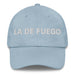 La De Fuego The Fire Sign Mexican Spanish Pride Gift Regalo Dad Hat Mexicada Light Blue