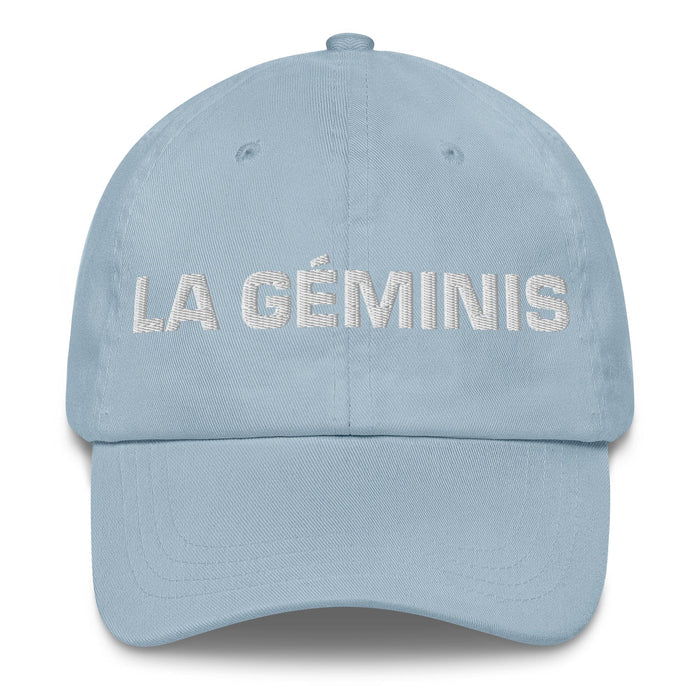 La Géminis The Gemini Mexican Spanish Pride Gift Regalo Dad Hat Mexicada Light Blue