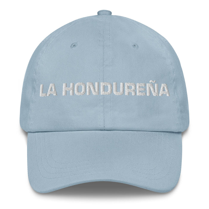 La Hondureña The Honduran Mexican Spanish Pride Gift Regalo Dad Hat Mexicada Light Blue