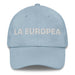 La Europea The European Mexican Spanish Pride Gift Regalo Dad Hat Mexicada Light Blue