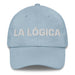 La Lógica The Logical Mexican Spanish Pride Gift Regalo Dad Hat Mexicada Light Blue